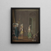 King Gustav III and Ulrika Eleonora von Fersen - Pehr Hilleström — framed artwork on a wall