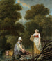 Due serve al bordo di un ruscello - Pehr Hilleström — vista dell’opera