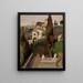 Fiesole Florence - Pekka Halonen — quadro incorniciato alla parete