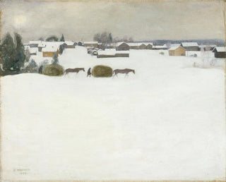 Heubündel - Pekka Halonen — Ansicht des Kunstwerks
