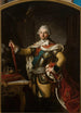 Portrait painting of Stanisław August Poniatowski, King of Poland - by Per Krafft the Elder — artwork view
