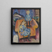 Zwei Kinder - Per Krohg — gerahmtes Bild an der Wand