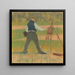 Permeke che dipinge a Sint-Martens-Latem nell'aprile 1912 - Leon Spilliaert — quadro incorniciato alla parete