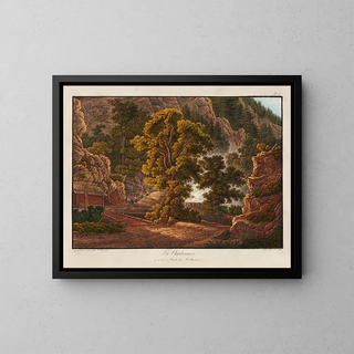 La Charbonnière - Peter Birmann — quadro incorniciato alla parete