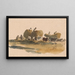 Hay carts - Peter DeWint — framed artwork on a wall