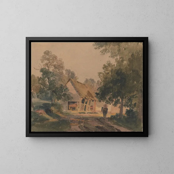 in der Nähe von Matlock - Peter DeWint — gerahmtes Bild an der Wand
