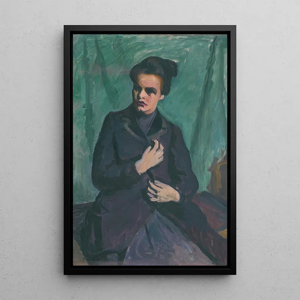 Study for a Portrait - Peter Dobrović — framed artwork on a wall