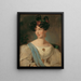 Portrait einer Frau - Peter Fendi — gerahmtes Bild an der Wand