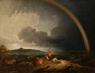 Peter Francis Bourgeois - Landscape with a rainbow.webp