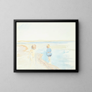 Peter Hansen - Brn ved stranden.webp