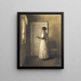 Junge Frau mit einem Tablett - Peter Ilsted — gerahmtes Bild an der Wand