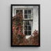 Weinrebe um ein Fenster bei Liselund - Peter Ilsted — gerahmtes Bild an der Wand
