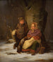 Due bambini poveri - Peter Julius Larsen — vista dell’opera