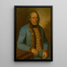 Portrait des Müller Jn Hod - Peter Michal Bohúň — gerahmtes Bild an der Wand