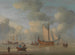Un yacht reale inglese in mare aperto in calma piatta - Peter Monamy — vista dell’opera