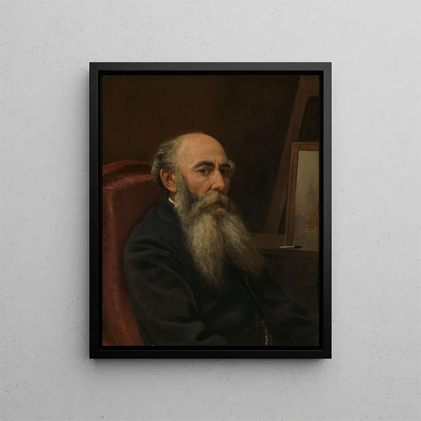 Peter Nicolai Arbo - Portrait of the Painter Hans Johan Frederik Berg.webp