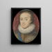 Charles I. als Prinz von Wales - Peter Oliver — gerahmtes Bild an der Wand