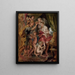 Alexandre e Roxane - Peter Paul Rubens — quadro incorniciato alla parete