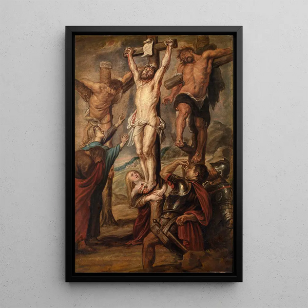 Calvaire - Peter Paul Rubens — framed artwork on a wall