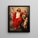 Il Cristo trionfante sulla morte e sul peccato - Peter Paul Rubens — quadro incorniciato alla parete