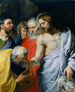 Die Last Christi an Petrus - Peter Paul Rubens — Ansicht des Kunstwerks