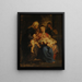 La Sainte Famille avec sainte Élisabeth et saint Jean - Peter Paul Rubens — quadro incorniciato alla parete