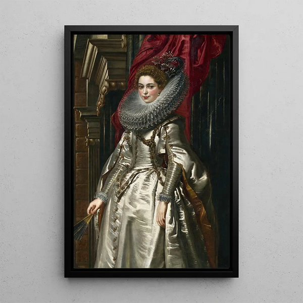 Marchesa Brigida Spinola Doria - Peter Paul Rubens — framed artwork on a wall