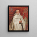 Matthaeus Yrsselius 1541-1629 Abate dell'abbazia di San Michele ad Anversa - Peter Paul Rubens — quadro incorniciato alla parete