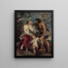 Méléagre und Atalante - Peter Paul Rubens — gerahmtes Bild an der Wand