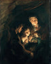 Alte Frau mit einem Kohlenkorb - Peter Paul Rubens — Ansicht des Kunstwerks