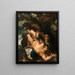 Prometheus an Ketten gelegt - Peter Paul Rubens — gerahmtes Bild an der Wand