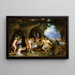 Il banchetto di Achelous - Peter Paul Rubens — quadro incorniciato alla parete