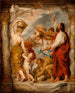 Die Israeliten sammeln die Manna in der Wüste - Peter Paul Rubens — Ansicht des Kunstwerks