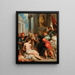 Der Marter des heiligen Chrysanthe - Peter Paul Rubens — gerahmtes Bild an der Wand
