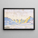 Winterlandschaft - Peter Robert Berry — gerahmtes Bild an der Wand