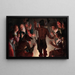 Le Reniement de Pierre - Peter Wtewael — gerahmtes Bild an der Wand