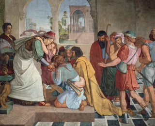 Peter von Cornelius - Joseph Reveals Himself to His Brothers.webp