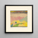 Kleines Schweizer Landschaftsgemälde - Paul Klee — gerahmtes Bild an der Wand