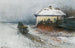 auf dem Heimweg in einer Winterlandschaft - Petr Alekseevich Levchenko — Ansicht des Kunstwerks