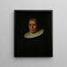 Portrait einer unbekannten Frau - Petrus Schotanus Sterringa — gerahmtes Bild an der Wand