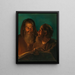 Die Apostel Johannes und Paulus - Petrus van Schendel — gerahmtes Bild an der Wand