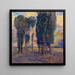 Pioppi - August Roth — quadro incorniciato alla parete