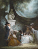 Compagnie sotto una tenda nel parco - Philibert-Louis Debucourt — vista dell’opera