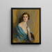 Mme William Burden A. M. nata Margaret Livingston Partridge - Philip Alexius de László — quadro incorniciato alla parete