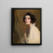 Ritratto della cantante Germaine Gien 1895-1989 - Philip Alexius de László — quadro incorniciato alla parete