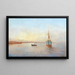 Schiff im Hafen von Odessa - Philip Philippovich Klimenko — gerahmtes Bild an der Wand