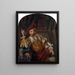 Ein Apothekengehilfe - Philippe De Graef — gerahmtes Bild an der Wand