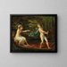 Cupidon und Psyche - Philipp Friedrich von Hetsch — gerahmtes Bild an der Wand