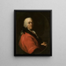 Ritratto del conte Gaspar Paris Anton - Philipp Haller — quadro incorniciato alla parete