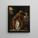 Sant'Agostino - Philippe de Champaigne — quadro incorniciato alla parete